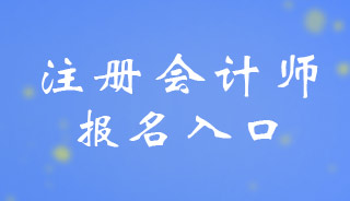 2024注册会计师全国统一考试报名系统入口网址：http://cpaexam.cicpa.org.cn