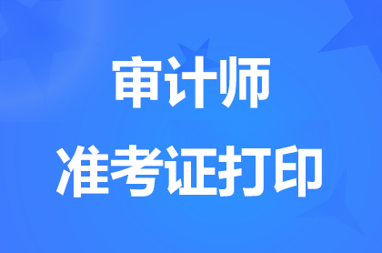 湖北2024中级审计师准考证打印入口开通