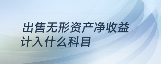 无形资产会计处理示意图